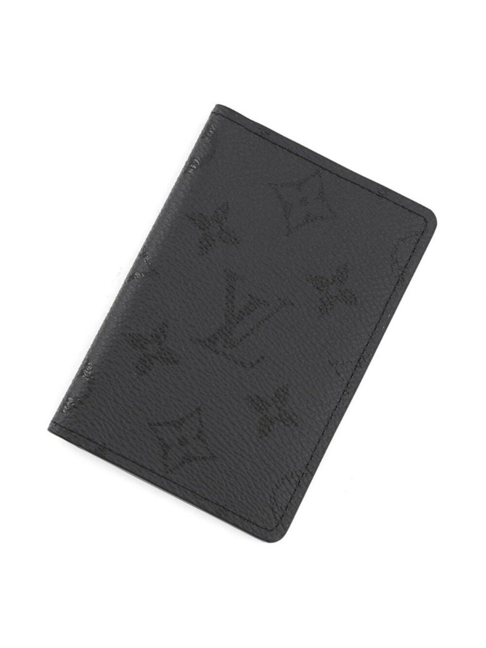 Louis Vuitton Card Case Monogram Midnight Pocket Organizer Business Black